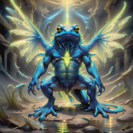 00386-[number]-2248130499-((best quality)), ((masterpiece)), ((realistic)), (detailed),DonMDj1nnM4g1cXL Colossal Fierce Phosphorescent Serene Amphibian, B.png